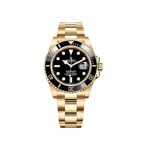 rolex submariner yellow gold bracelet watch|Rolex Submariner value chart.